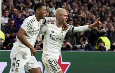 马斯坦托诺：听不懂贝林厄姆的英语但我很喜欢他，裤袜是历史最佳